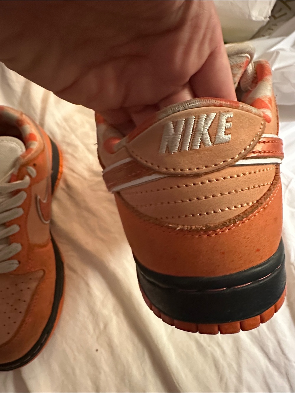 Nike SB Dunk Low Orange lobsters Low-Top Sneakers - Picture 8 of 16